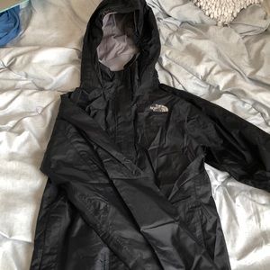 North Face rain coat